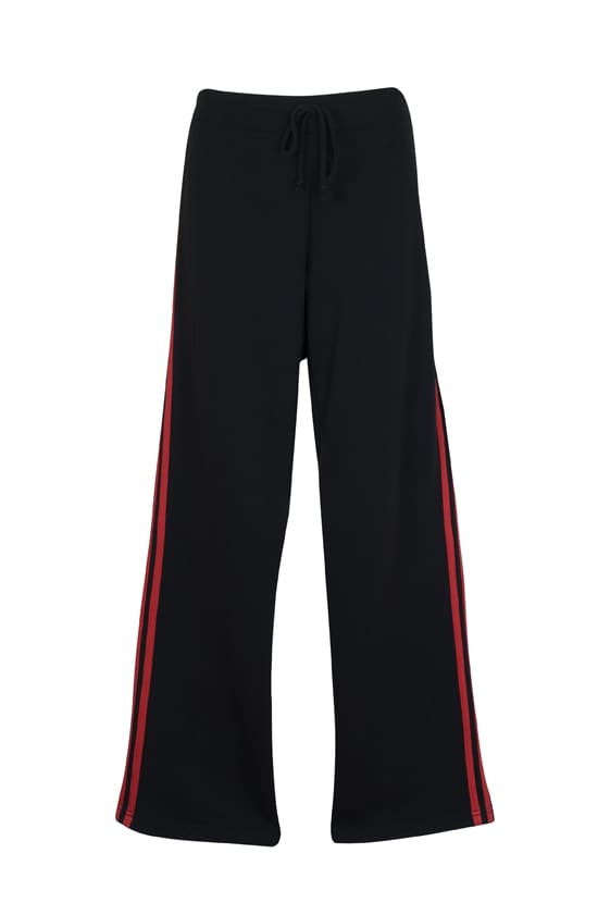 Womens Striped Track Pants