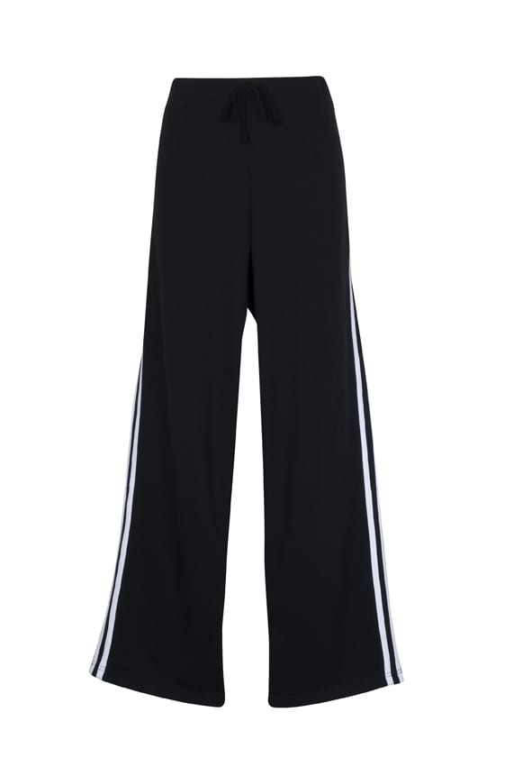 Womens Striped Track Pants