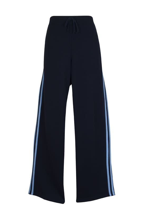 Womens Striped Track Pants