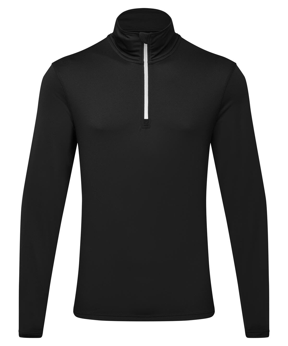Recycled Long Sleeve Brushed Back 1/4 Zip Top