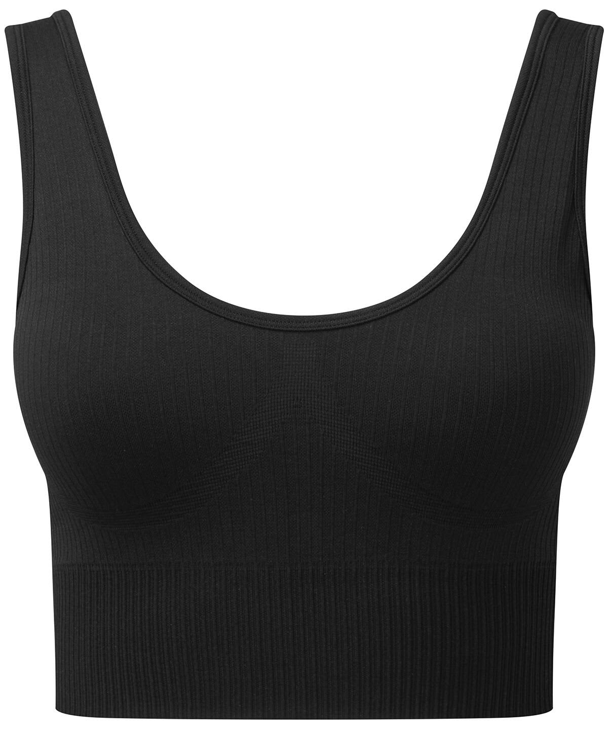 Ribbed Seamless 3D Fit Sport Bra