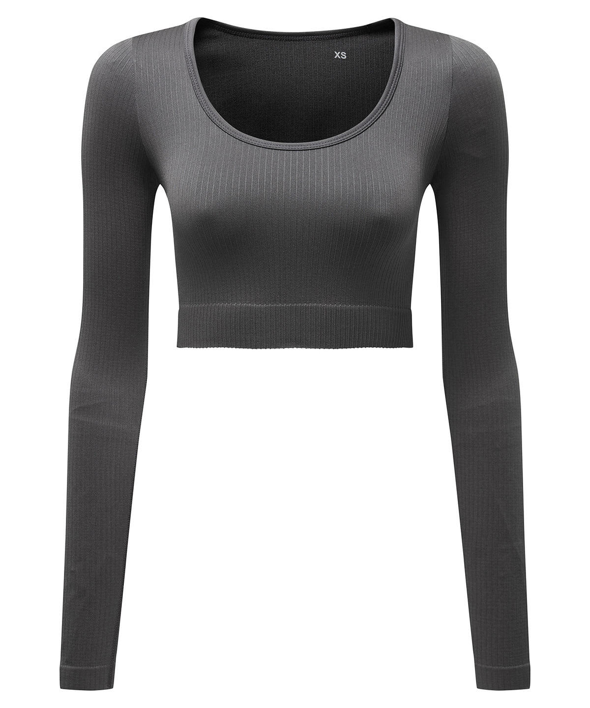 Ribbed Seamless 3D Fit Crop Top