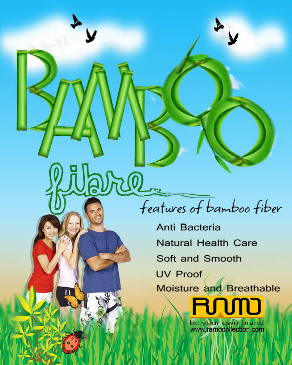 Bamboo Golf Towel with plastic hook