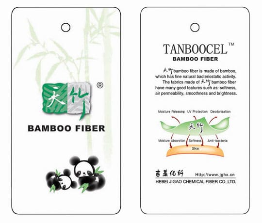 Bamboo Golf Towel with plastic hook