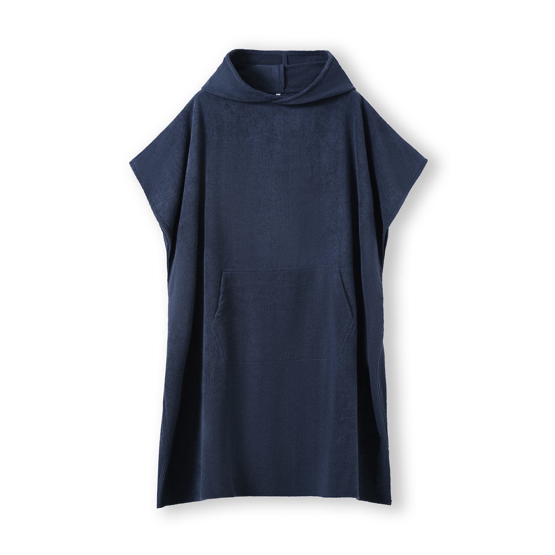 Adult's 380gsm polyester/nylon hooded towel with kangaroo pocket