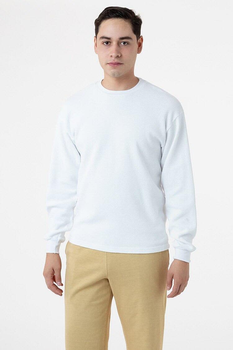 Garment Dye Heavy Thermal Crewneck