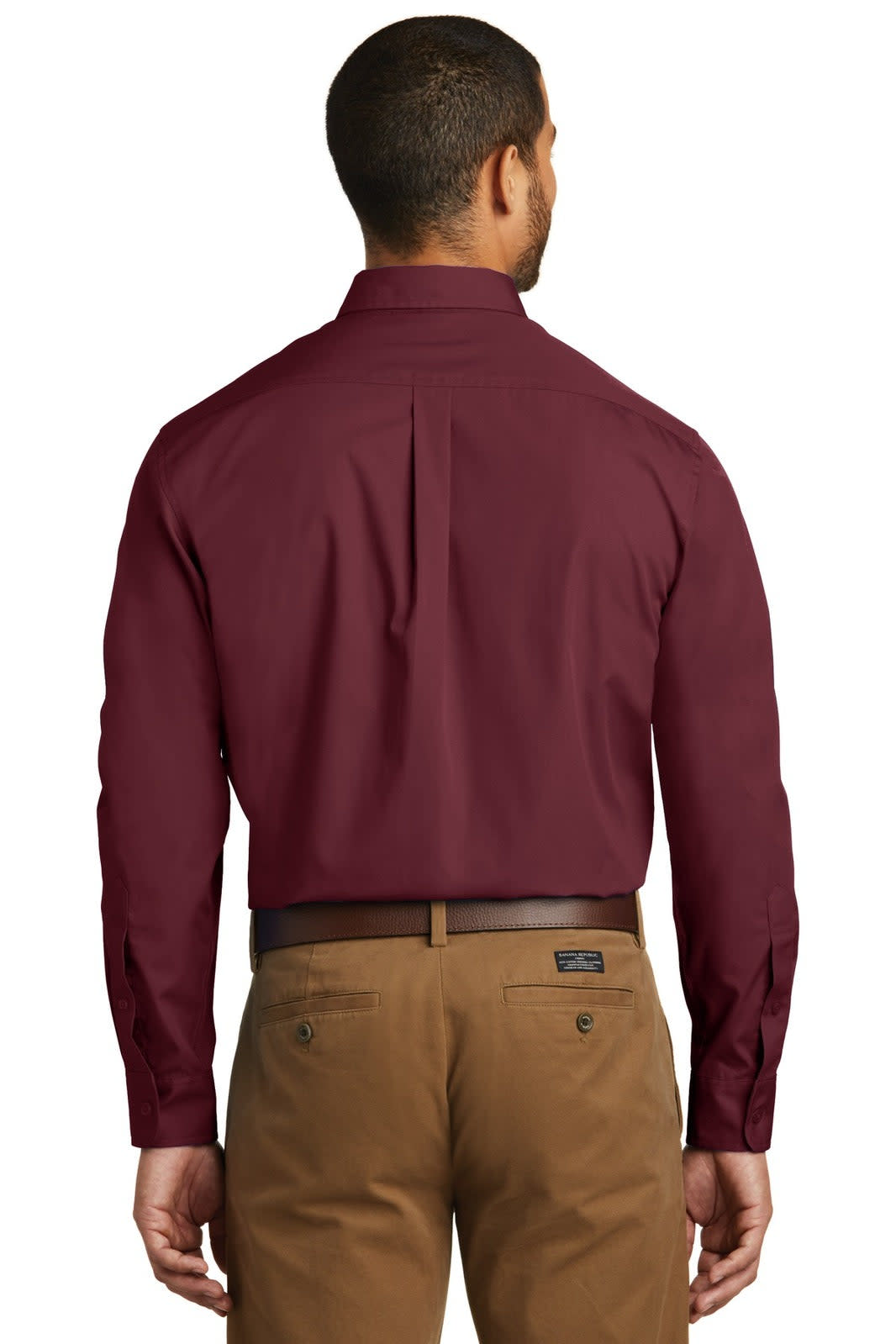 Port Authority Long Sleeve Carefree Poplin Shirt