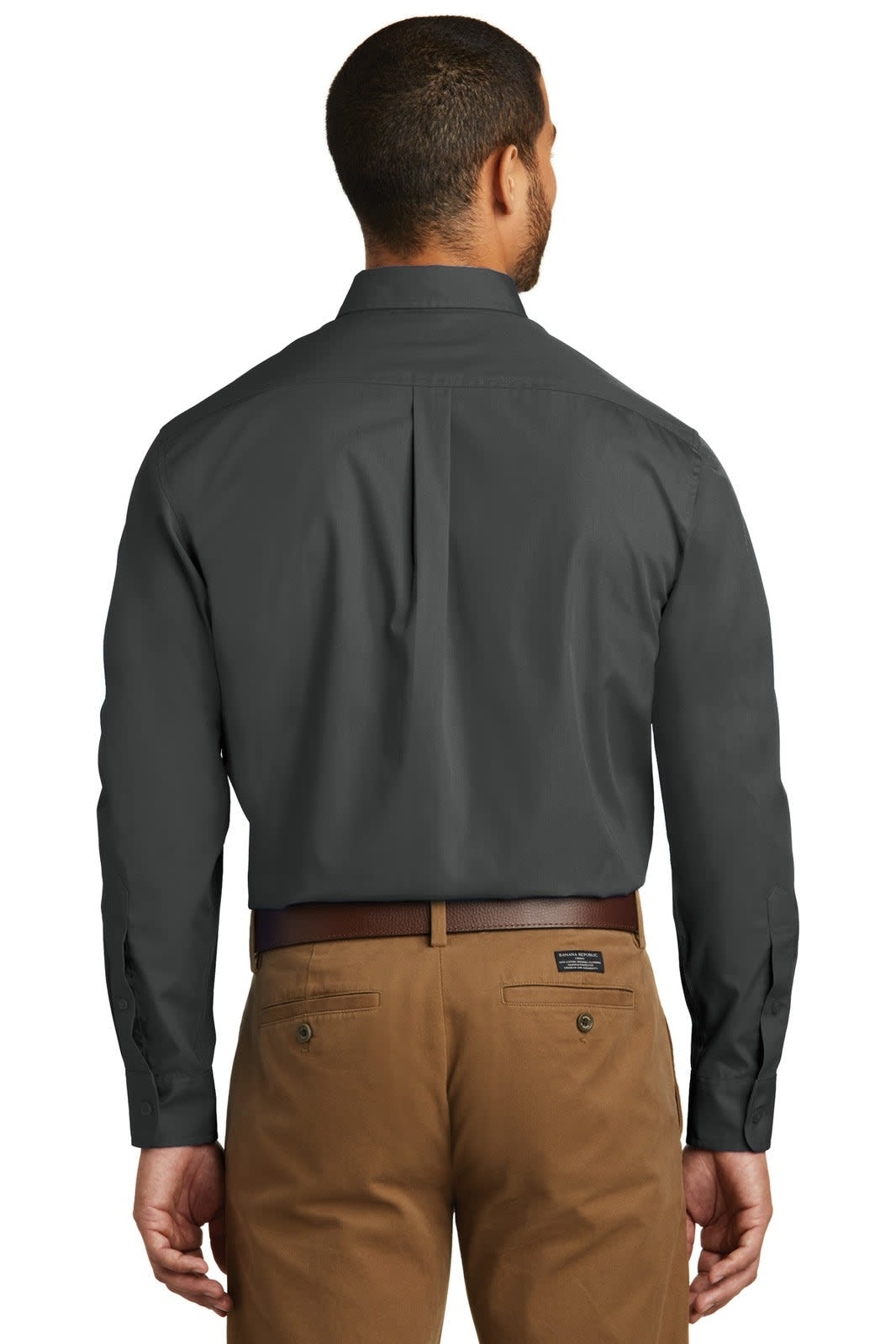 Port Authority Long Sleeve Carefree Poplin Shirt