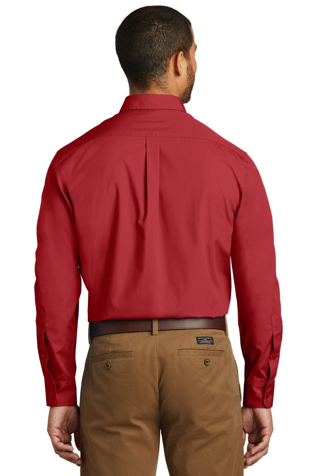 Port Authority Long Sleeve Carefree Poplin Shirt