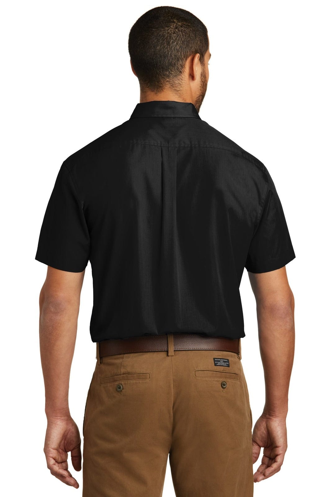 Port Authority Short Sleeve Carefree Poplin Shirt