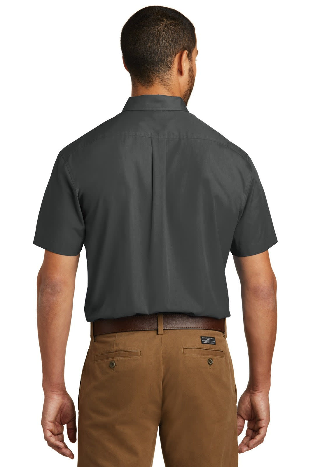 Port Authority Short Sleeve Carefree Poplin Shirt