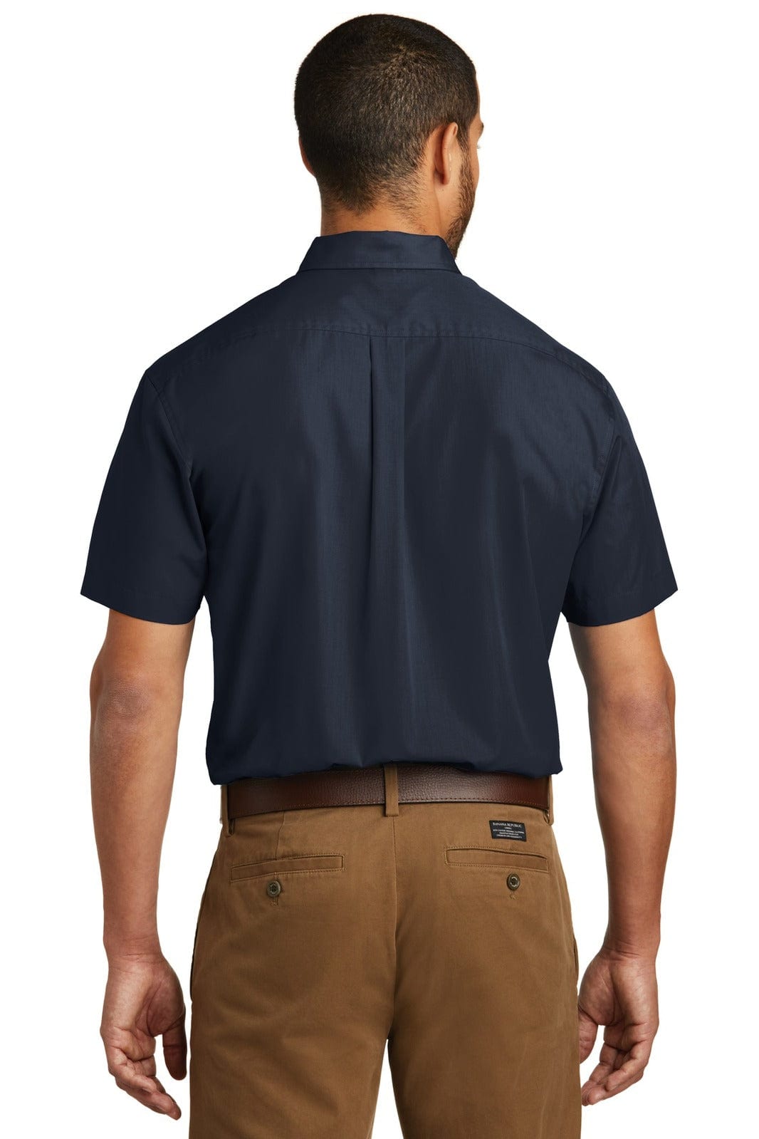 Port Authority Short Sleeve Carefree Poplin Shirt