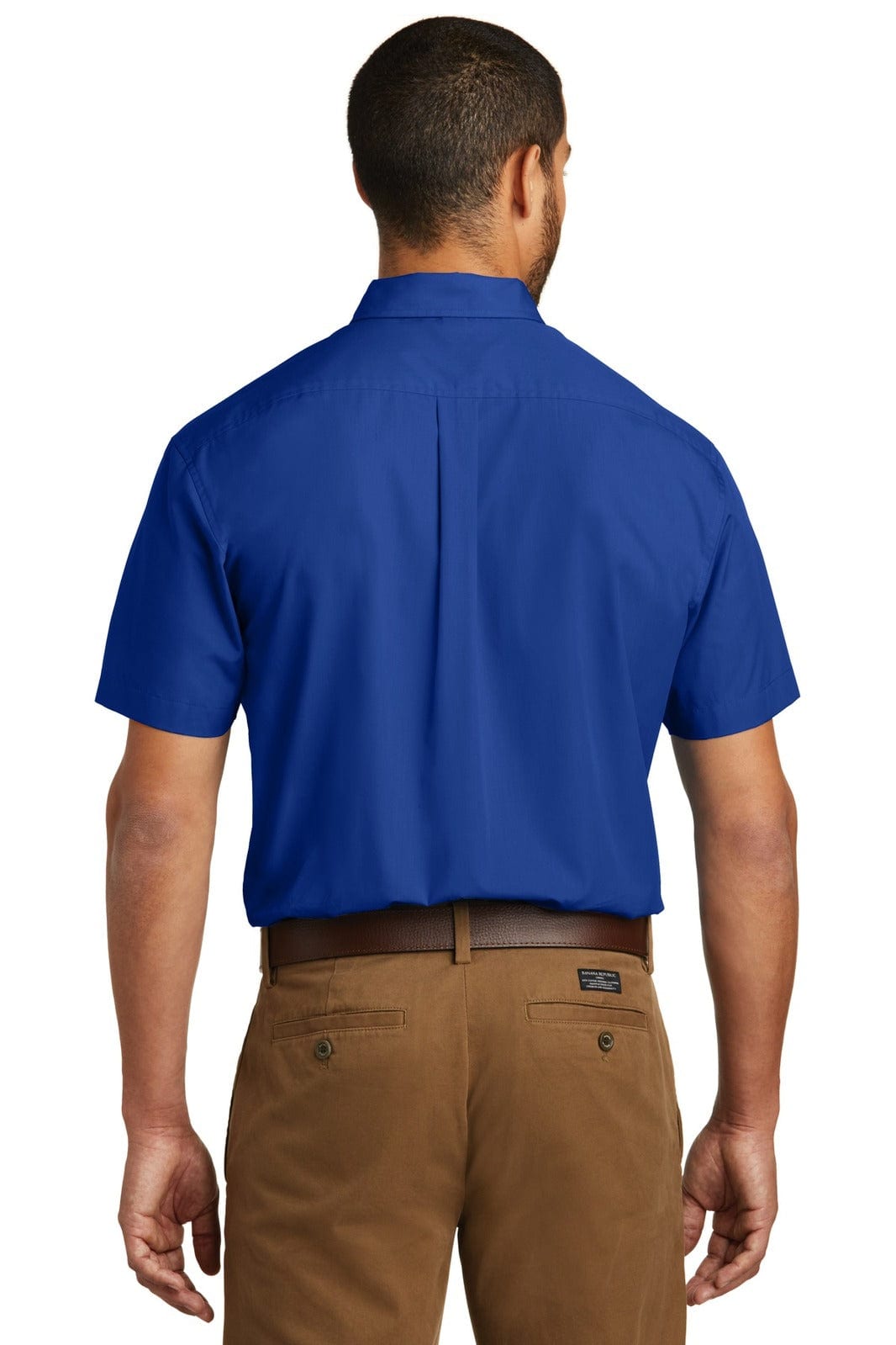 Port Authority Short Sleeve Carefree Poplin Shirt