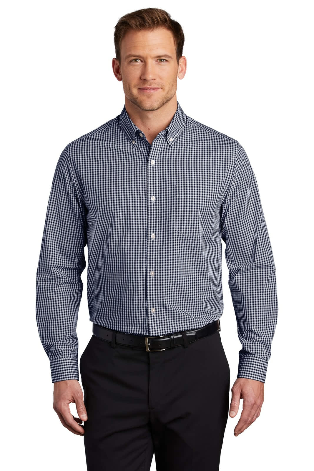 Port Authority Broadcloth Gingham Easy Care Shirt
