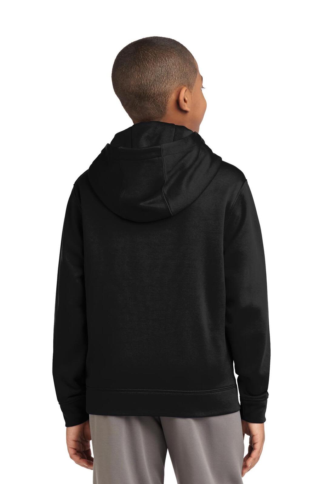 Sport-Tek Youth Sport-Wick Fleece Hooded Pullover