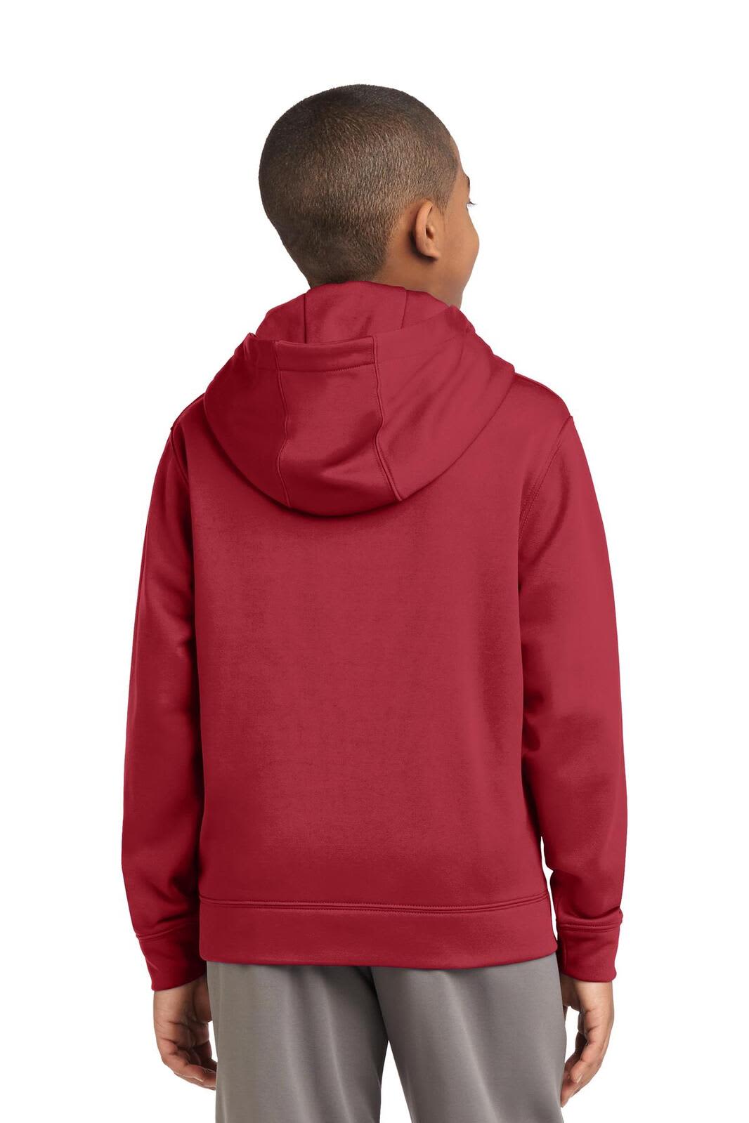 Sport-Tek Youth Sport-Wick Fleece Hooded Pullover