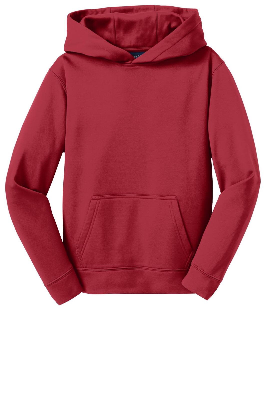 Sport-Tek Youth Sport-Wick Fleece Hooded Pullover