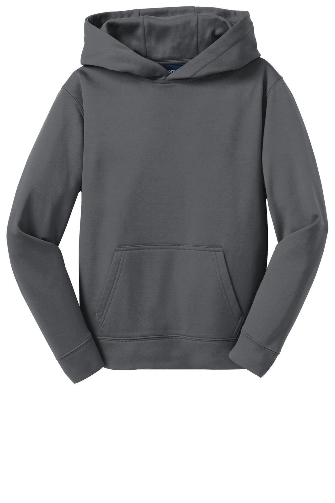 Sport-Tek Youth Sport-Wick Fleece Hooded Pullover