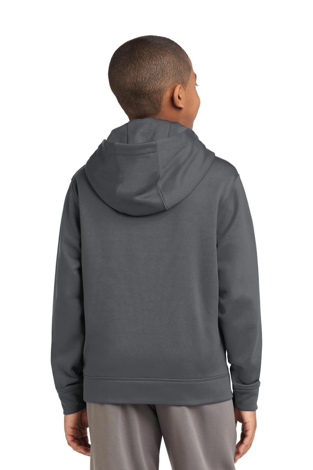 Sport-Tek Youth Sport-Wick Fleece Hooded Pullover