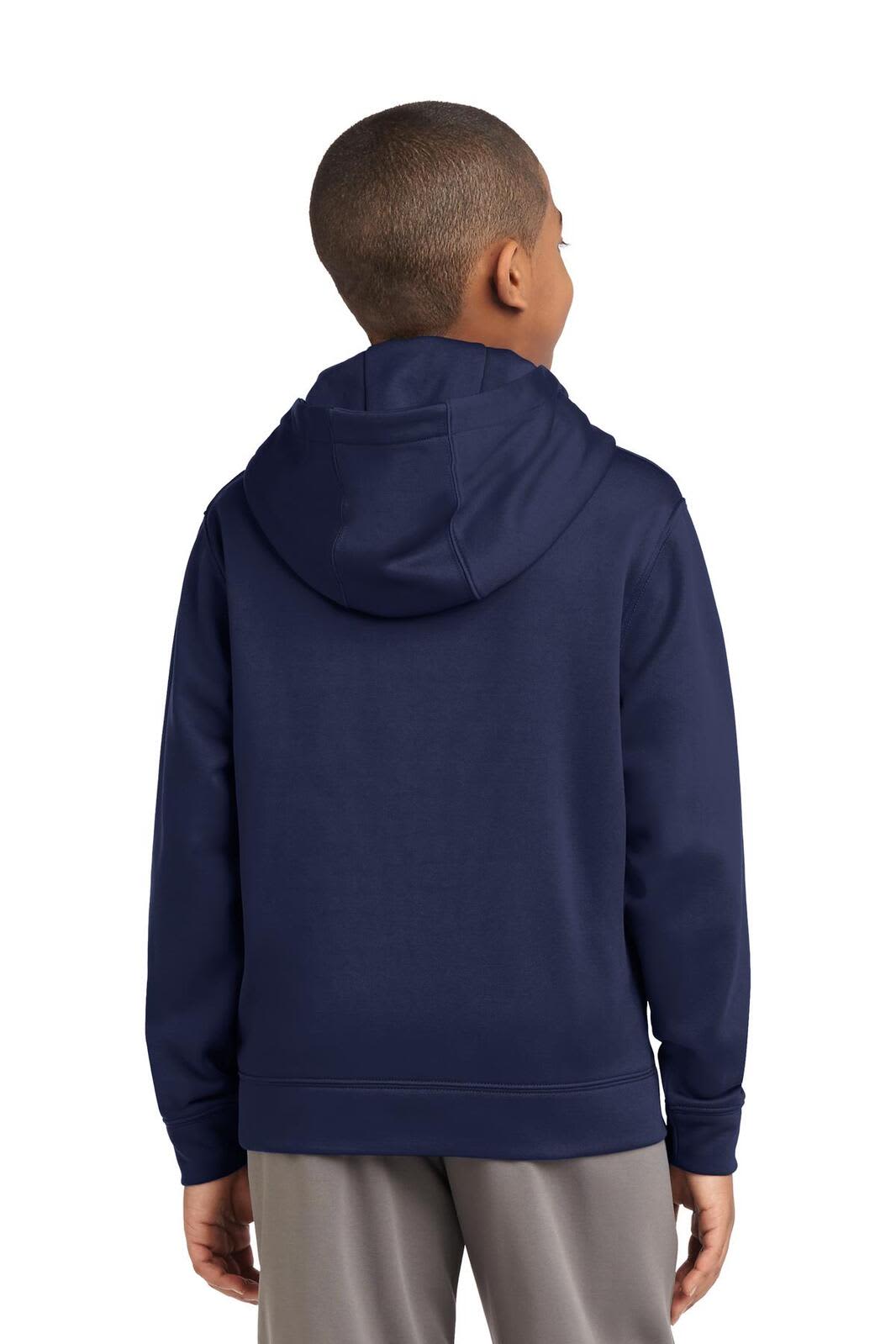 Sport-Tek Youth Sport-Wick Fleece Hooded Pullover
