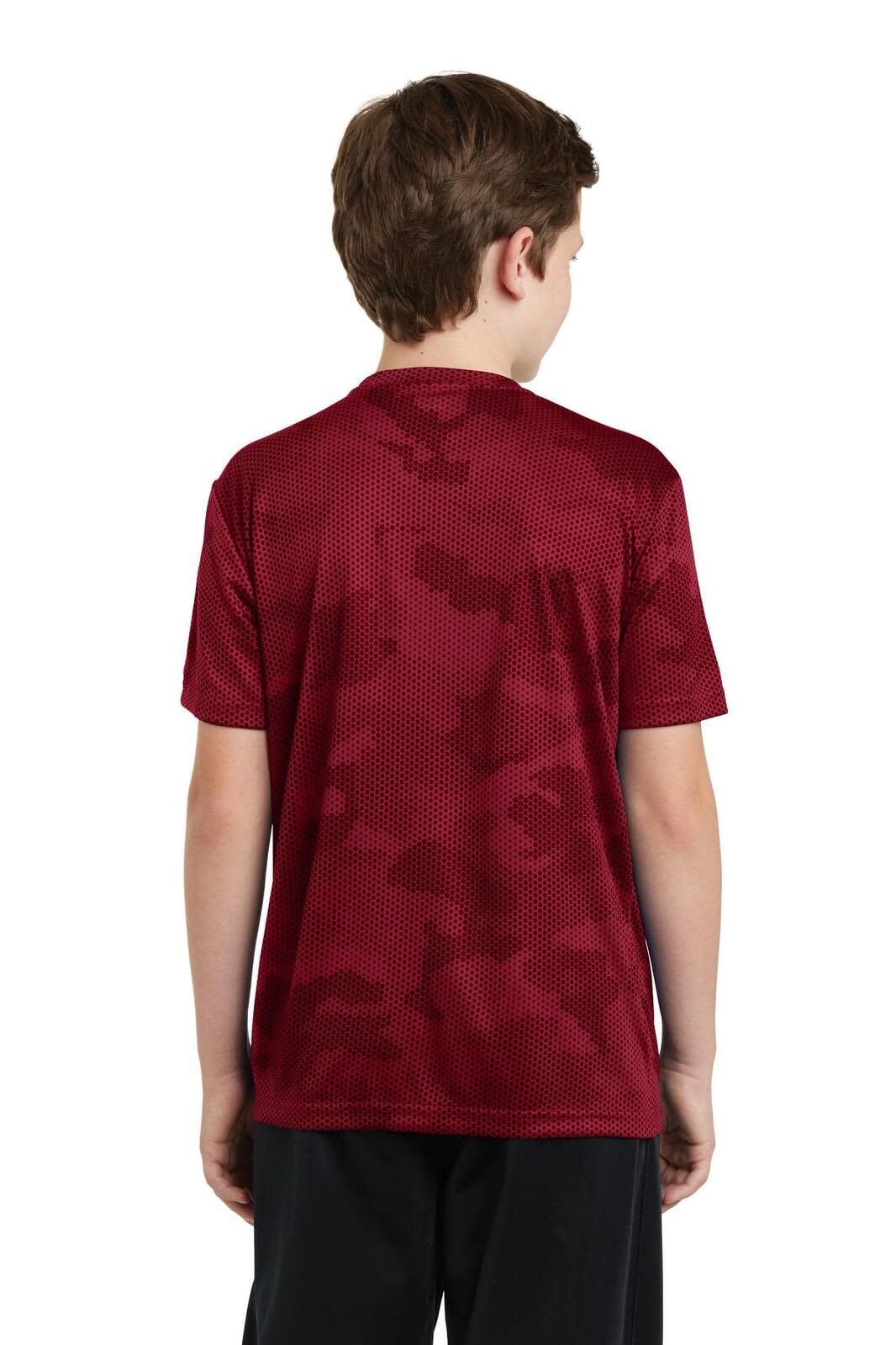 Sport-Tek Youth CamoHex Tee
