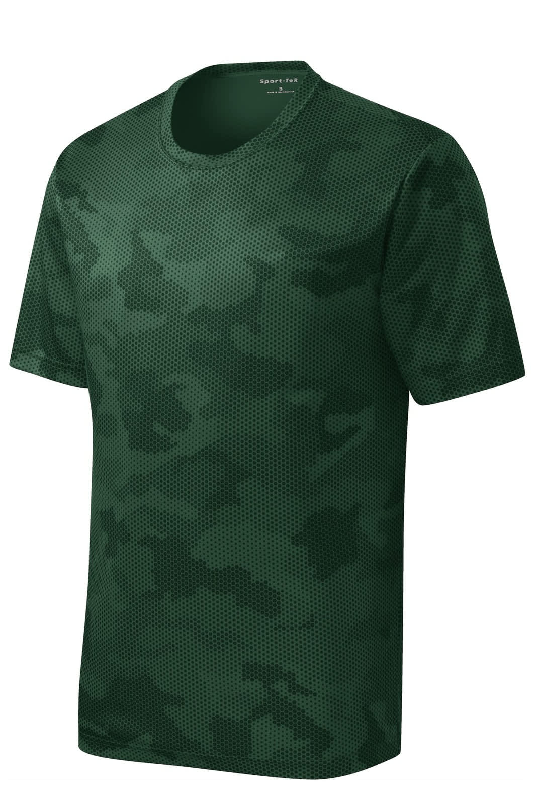 Sport-Tek Youth CamoHex Tee