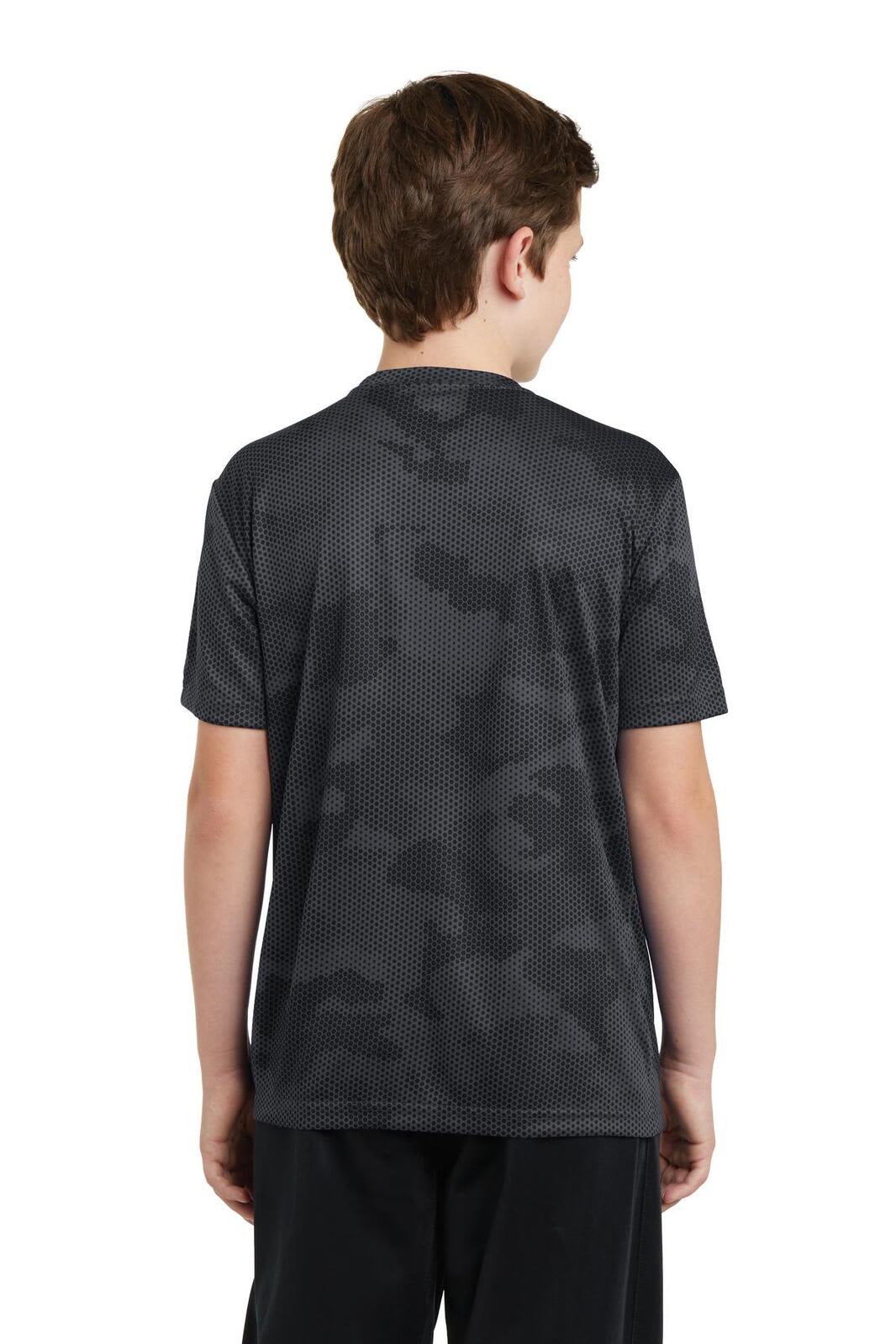 Sport-Tek Youth CamoHex Tee