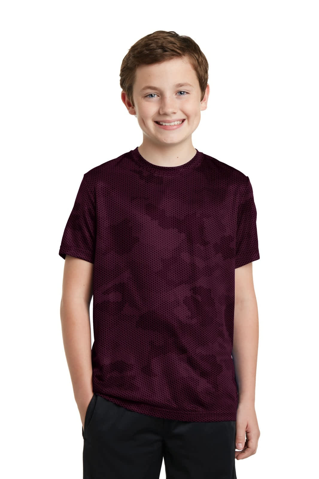 Sport-Tek Youth CamoHex Tee