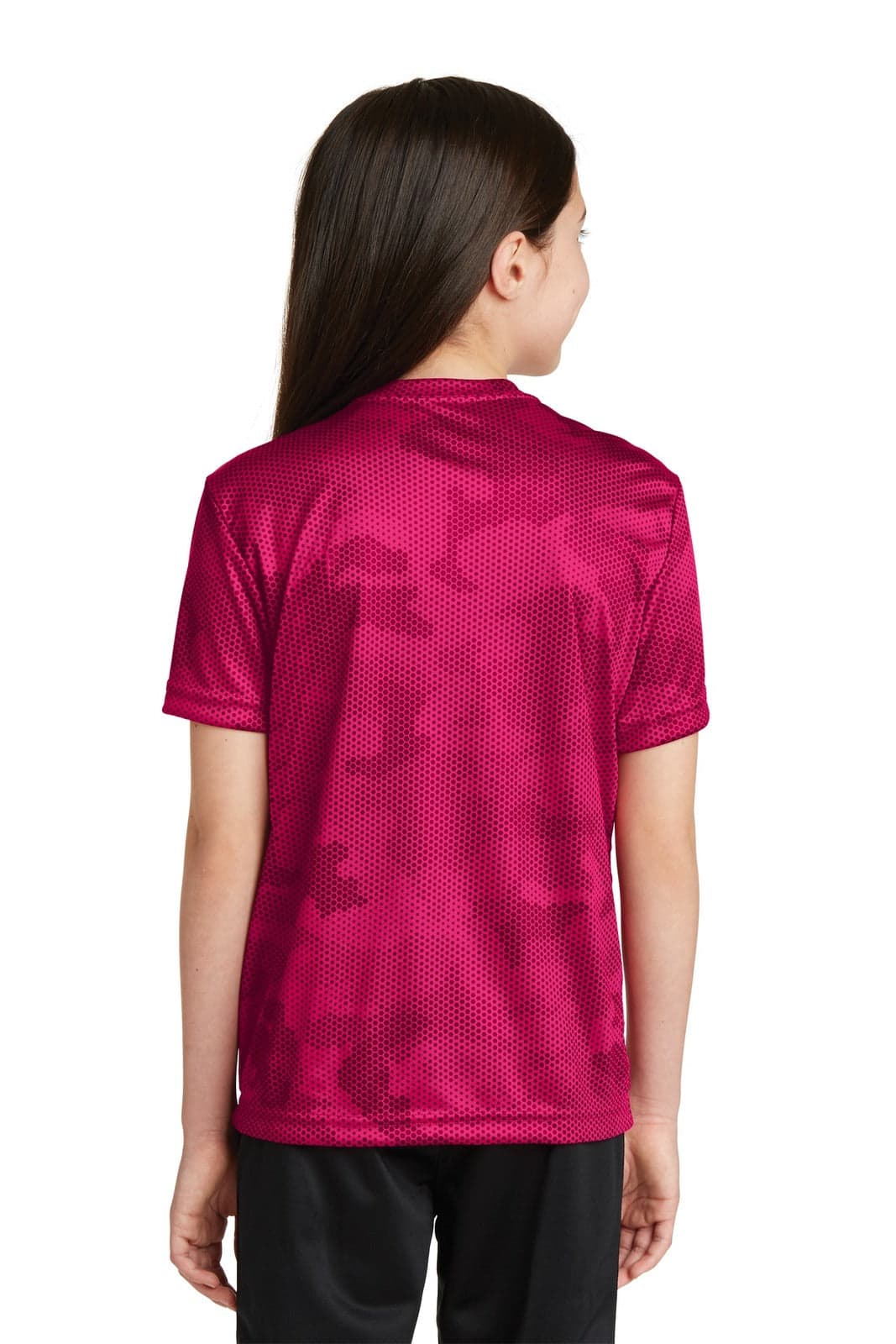 Sport-Tek Youth CamoHex Tee
