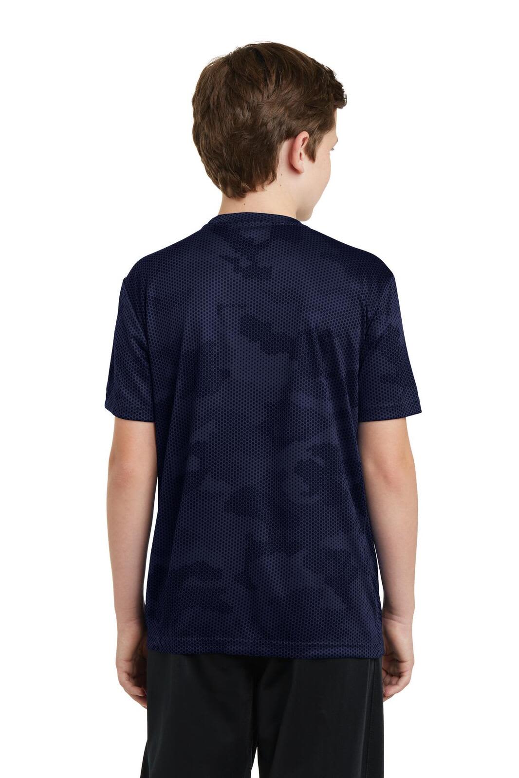 Sport-Tek Youth CamoHex Tee