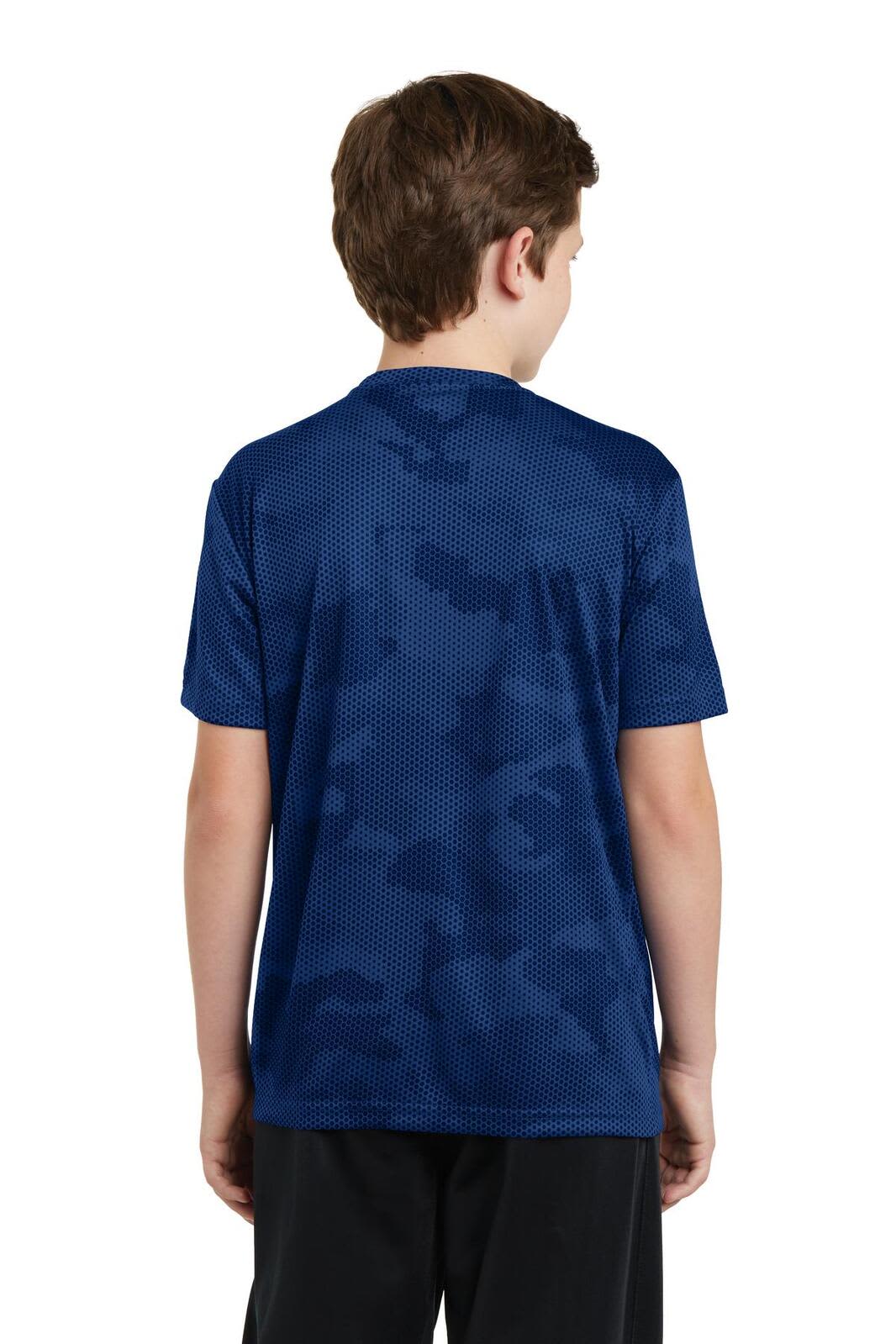 Sport-Tek Youth CamoHex Tee