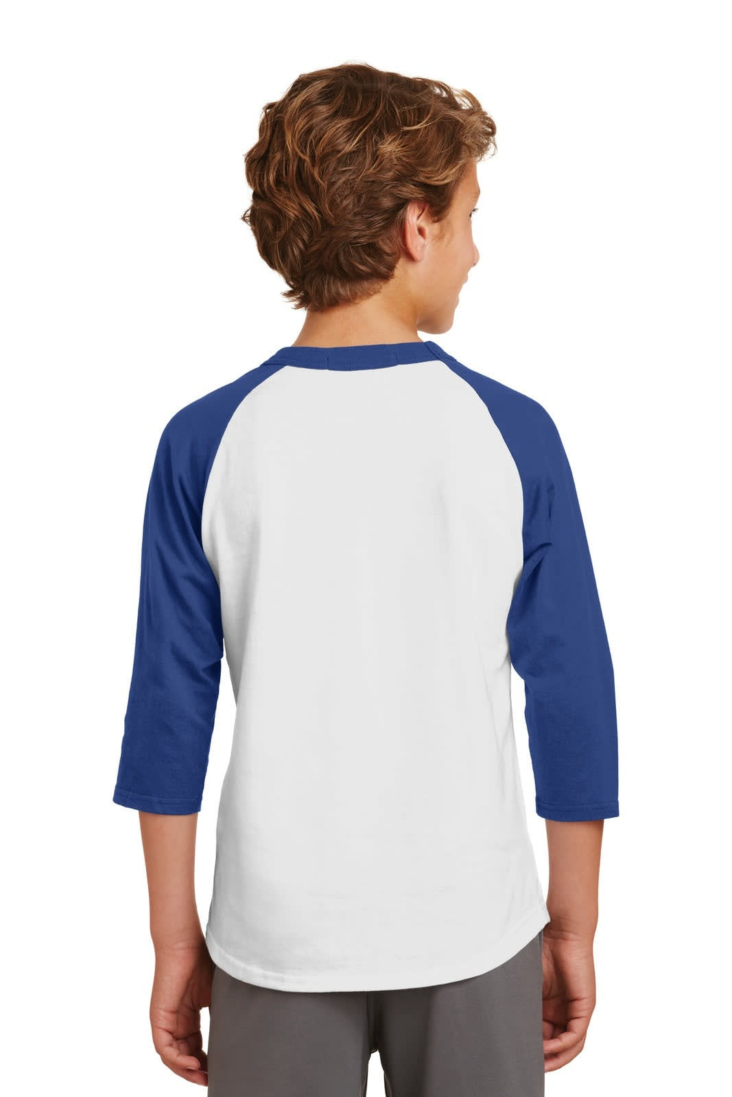 Sport-Tek Youth Colorblock Raglan Jersey