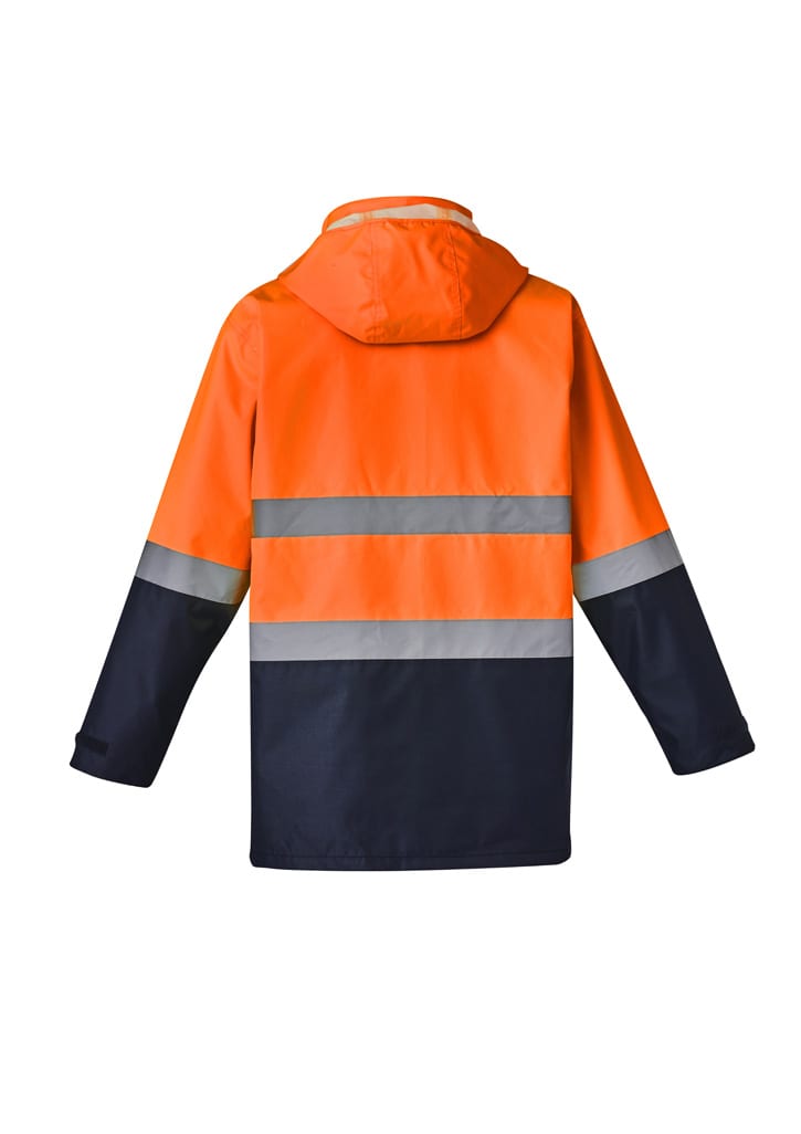 Mens Hi Vis Basic 4 In 1 Waterproof Jacket
