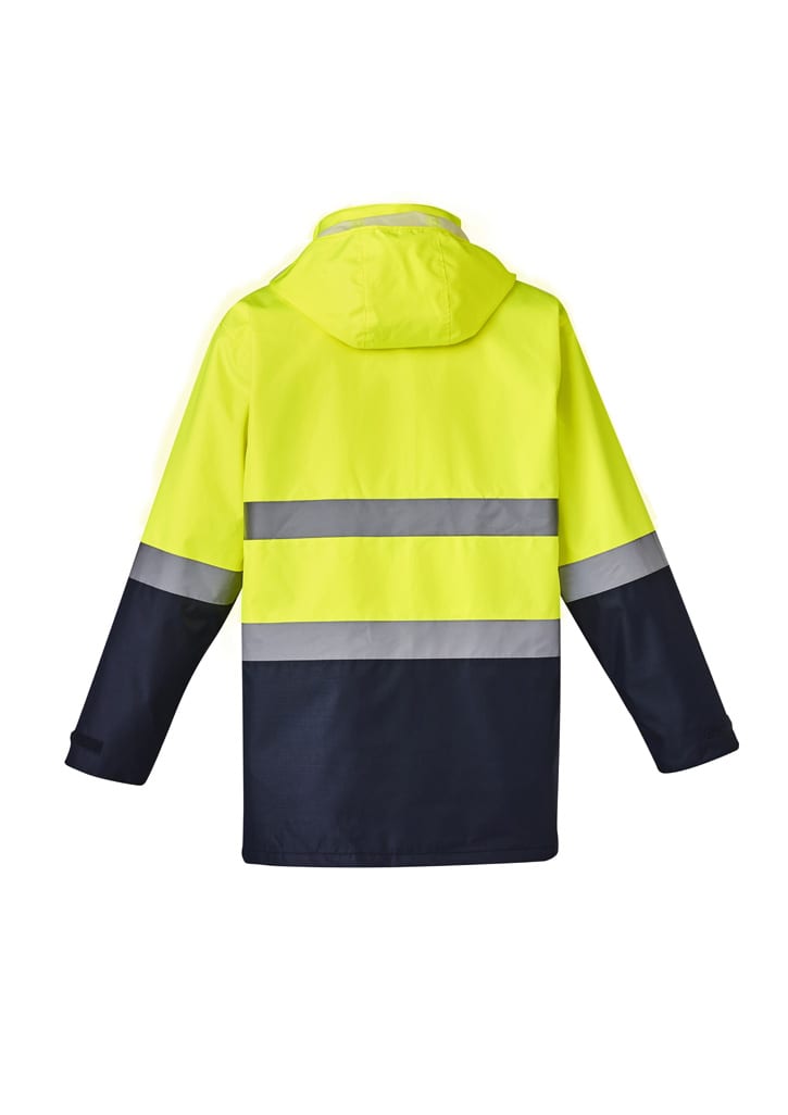 Mens Hi Vis Basic 4 In 1 Waterproof Jacket