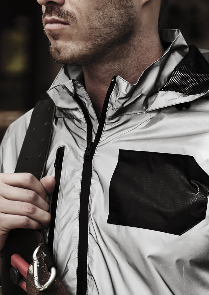 Unisex Streetworx Reflective Waterproof Jacket