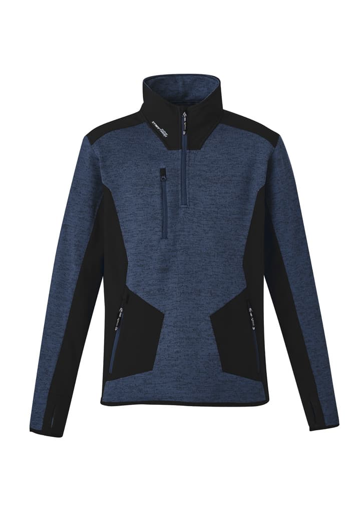 Unisex Streetworx Reinforced Knit 1/2 Zip Pullover