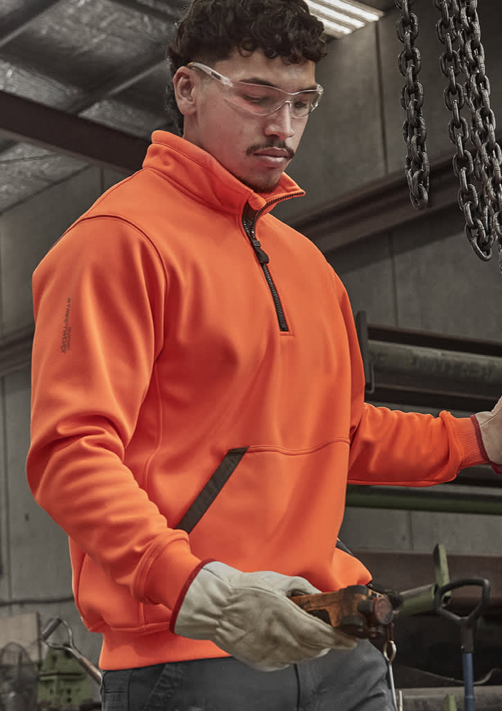 Unisex Streetworx Water Resistant 1/4 Zip Pullover