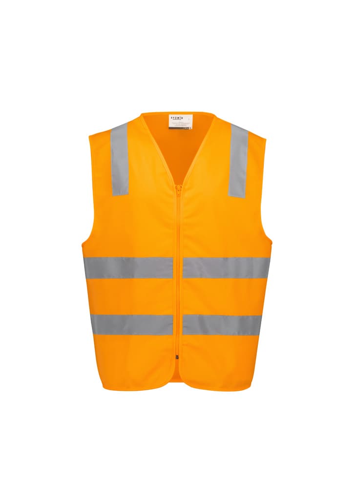Unisex Hi Vis VIC Rail Zip Vest