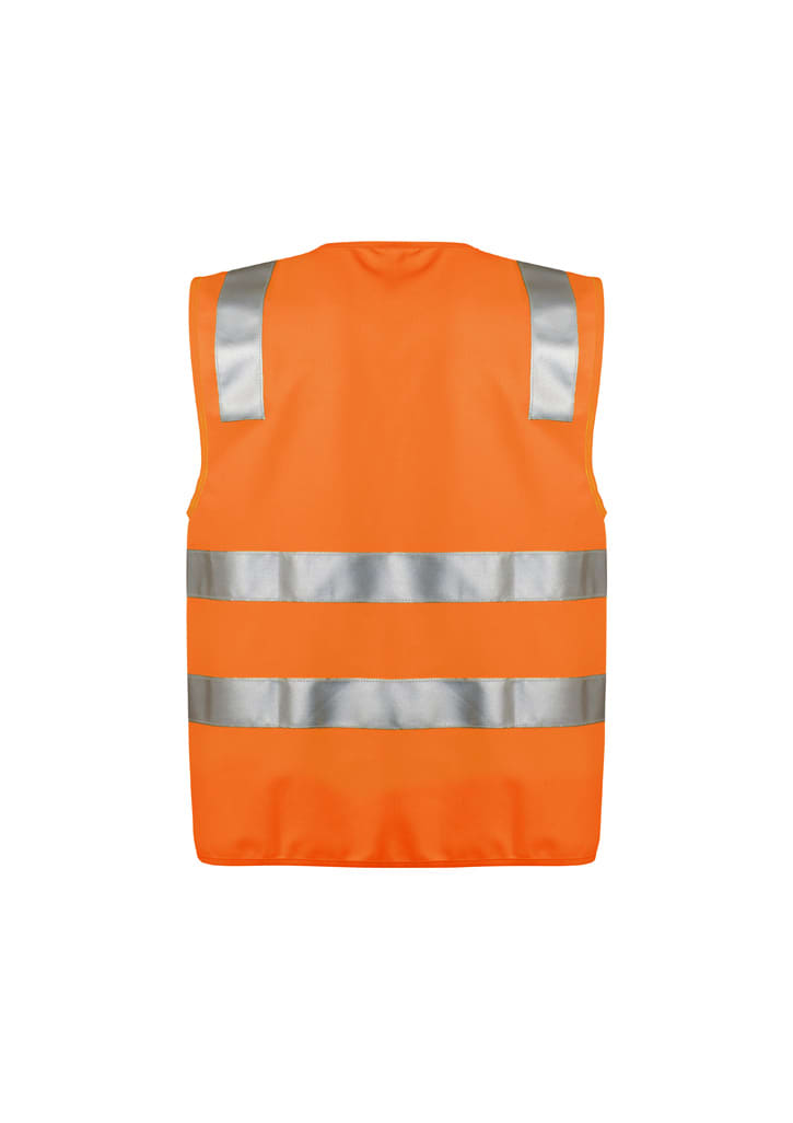 Unisex Hi Vis Zip Vest