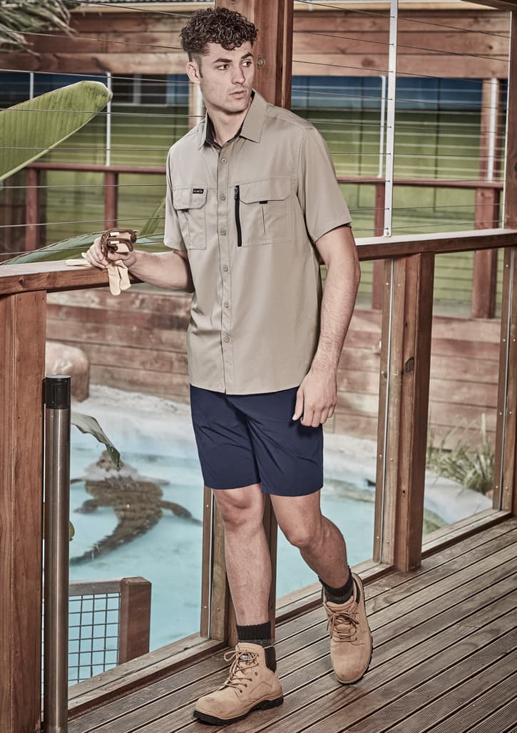 Mens Outdoor Short Sleeve Shirt
