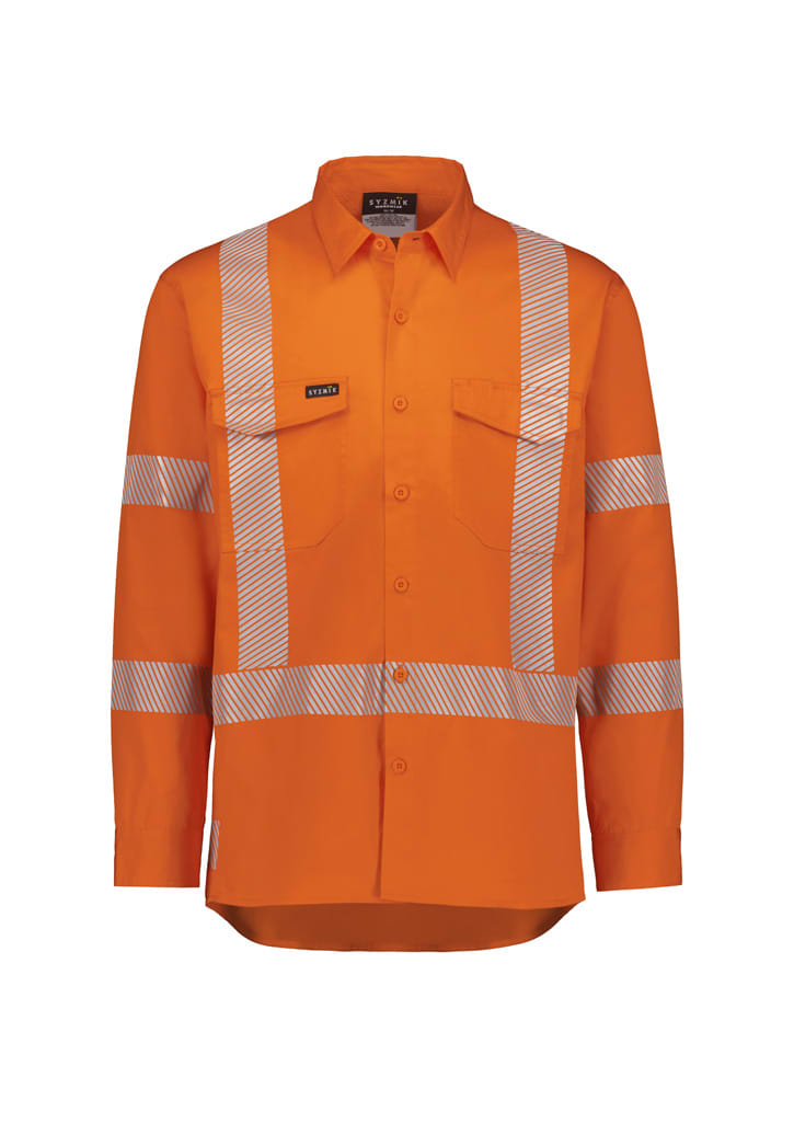 Mens X Back NSW Rail Shirt – Segmented Tape
