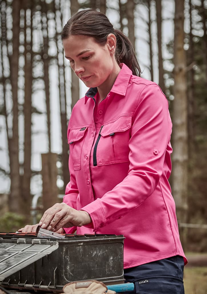 Womens Outdoor Long Sleeve Shirt