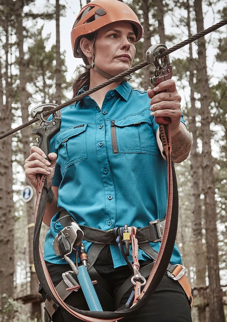 Womens Outdoor Short Sleeve Shirt
