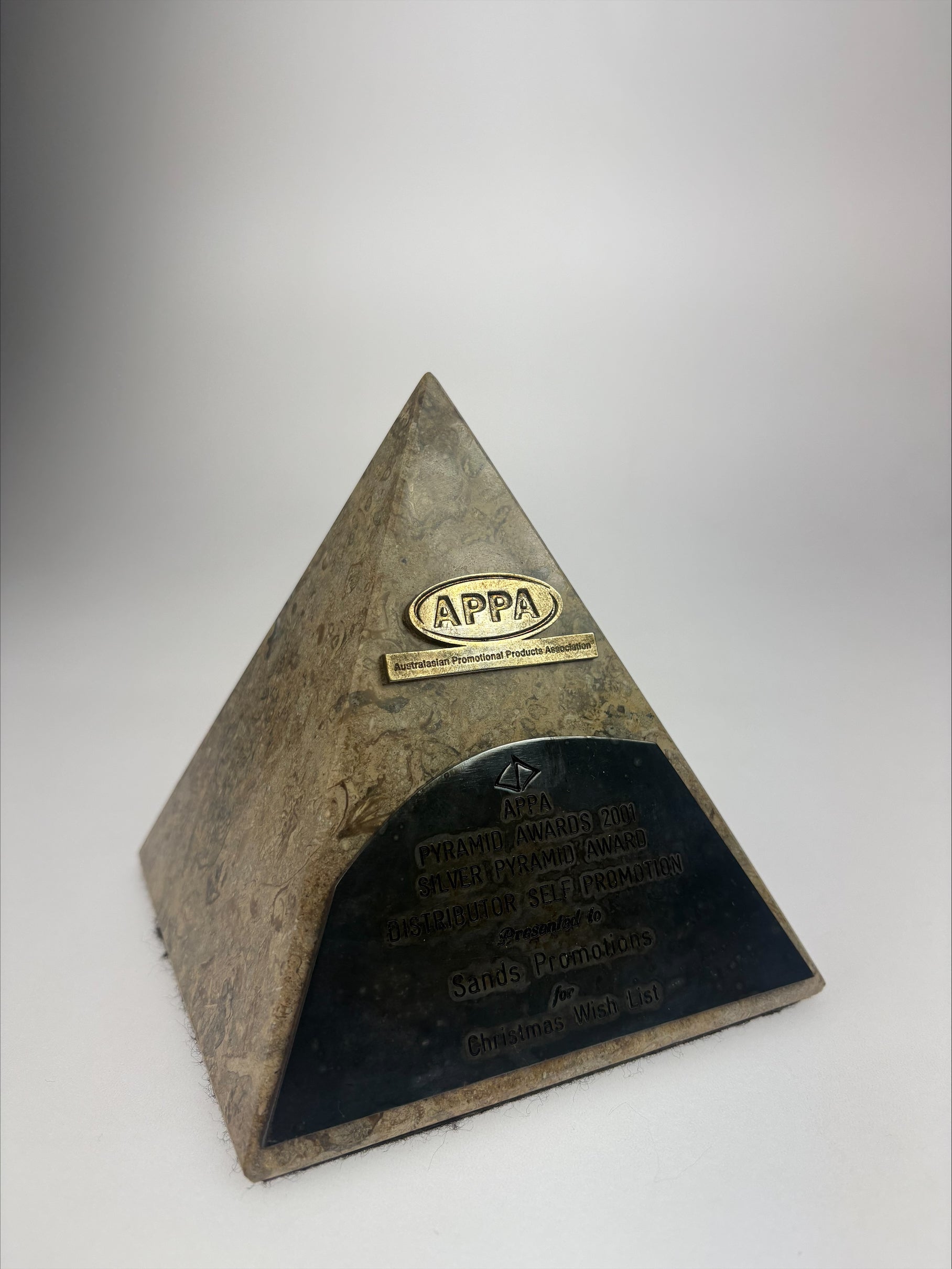 2001 APPA Silver Pyramid Award for the Christmas Wish List self-promotion