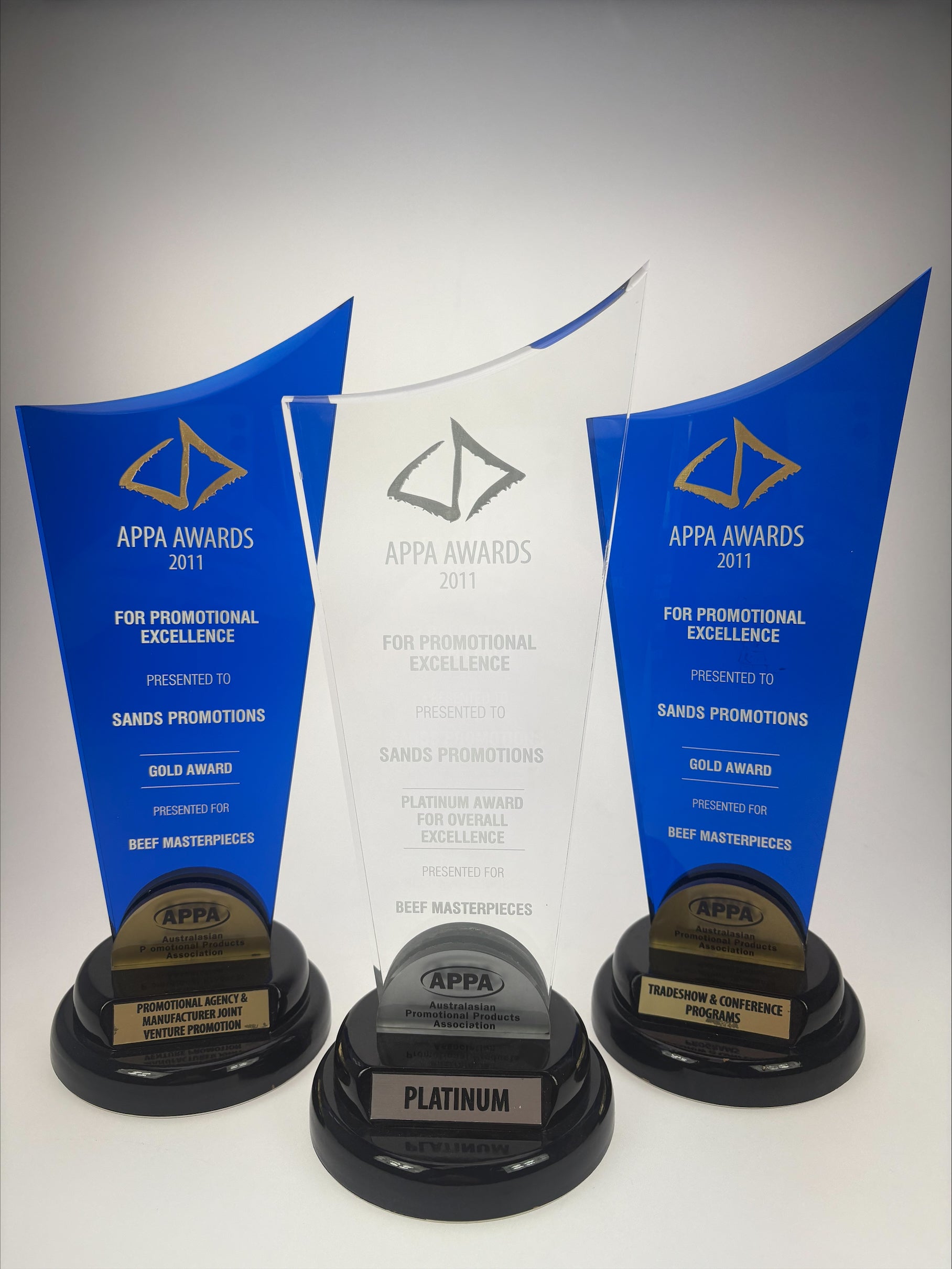2011 Meat and Livestock Association award collection