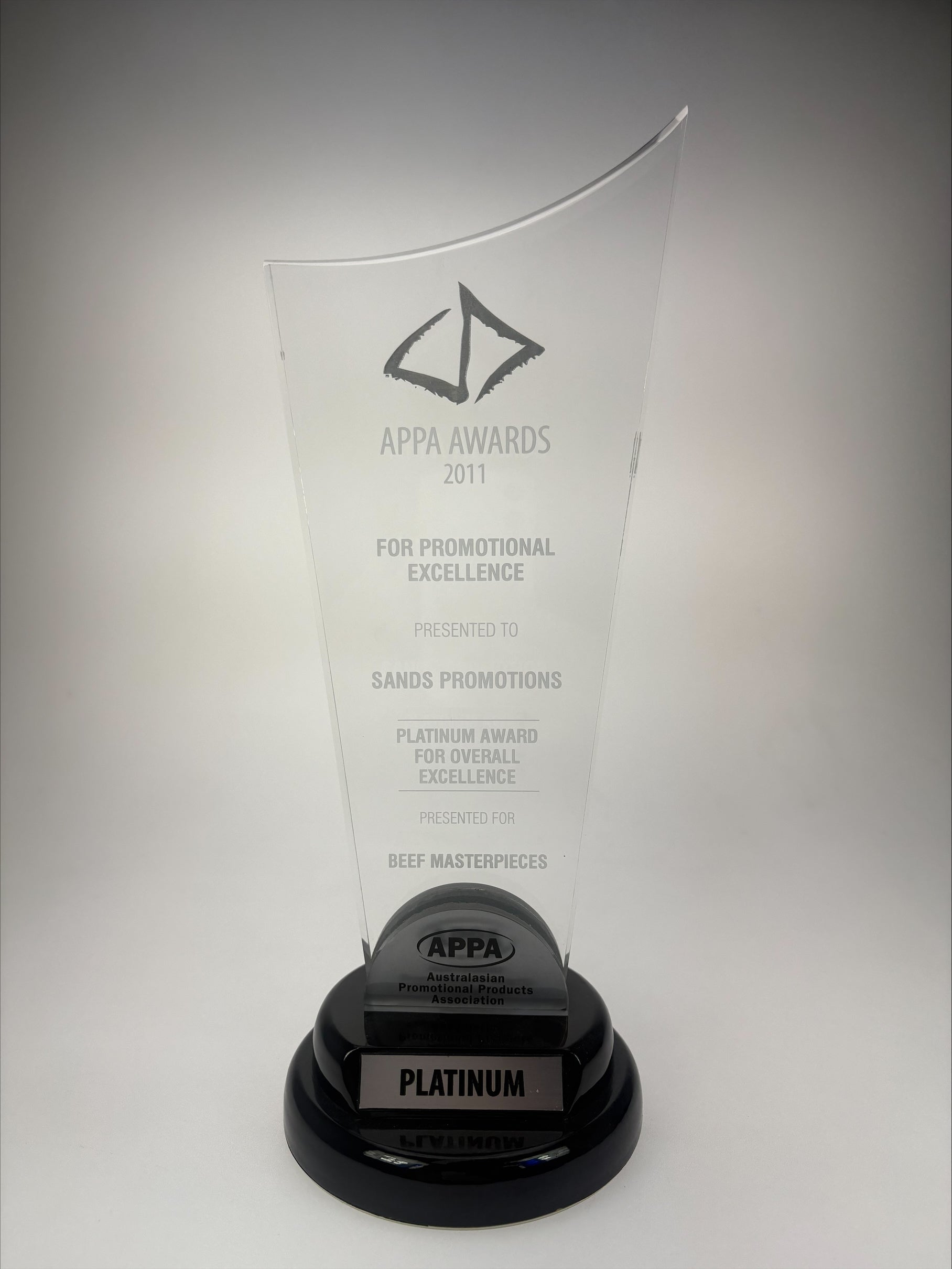 2011 APPA Platinum award