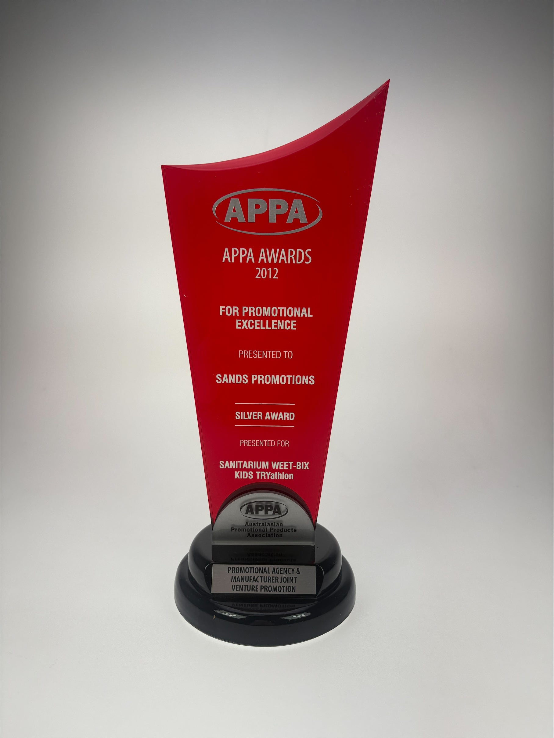 2012 APPA Silver Award for the Sanitarium Weet-Bix Kids' TRYathlon campaign